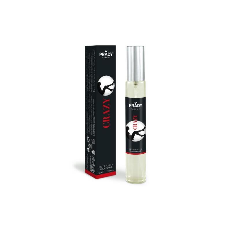 Prady Cologne Mujer Crazy - Frasco 33ML - Spray Pulverizador