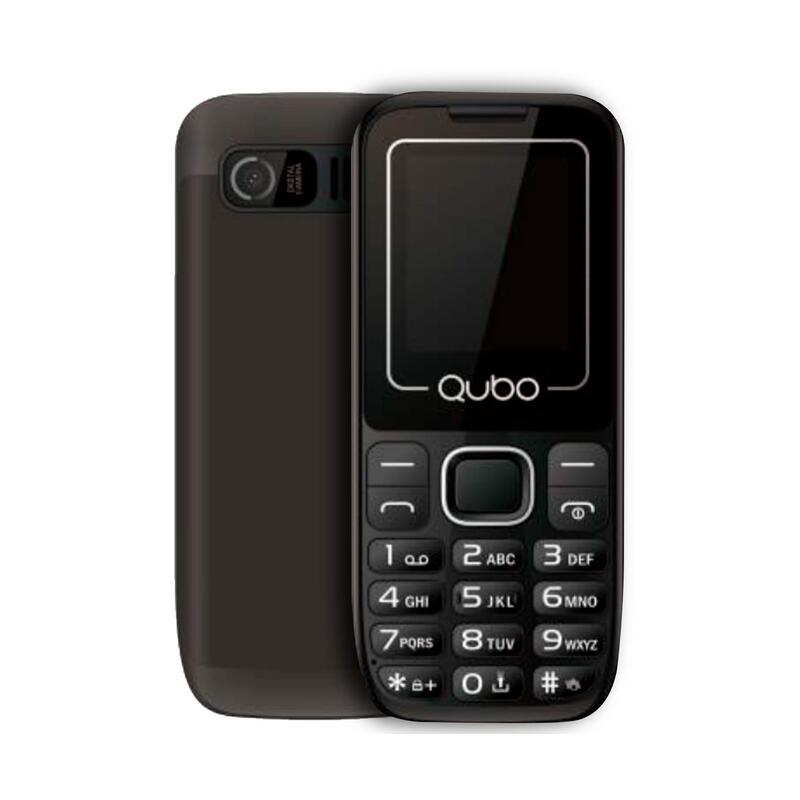 Qubo P180 Black Mobile Phone 1,77