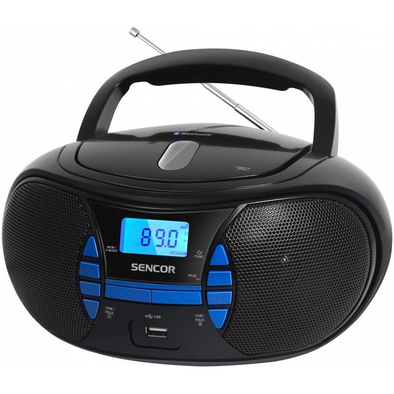 Radio With Reproductor Cd Spt 2700 Black Cd//Bt/MP3/USB/Radio Fm