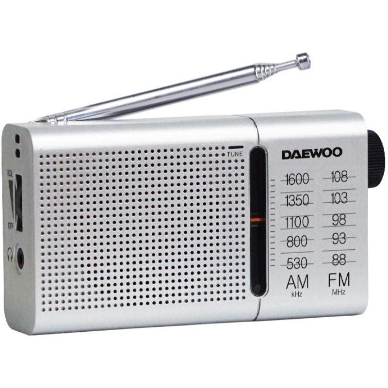 Daewoo Radio Laptop DW1037 Plateada