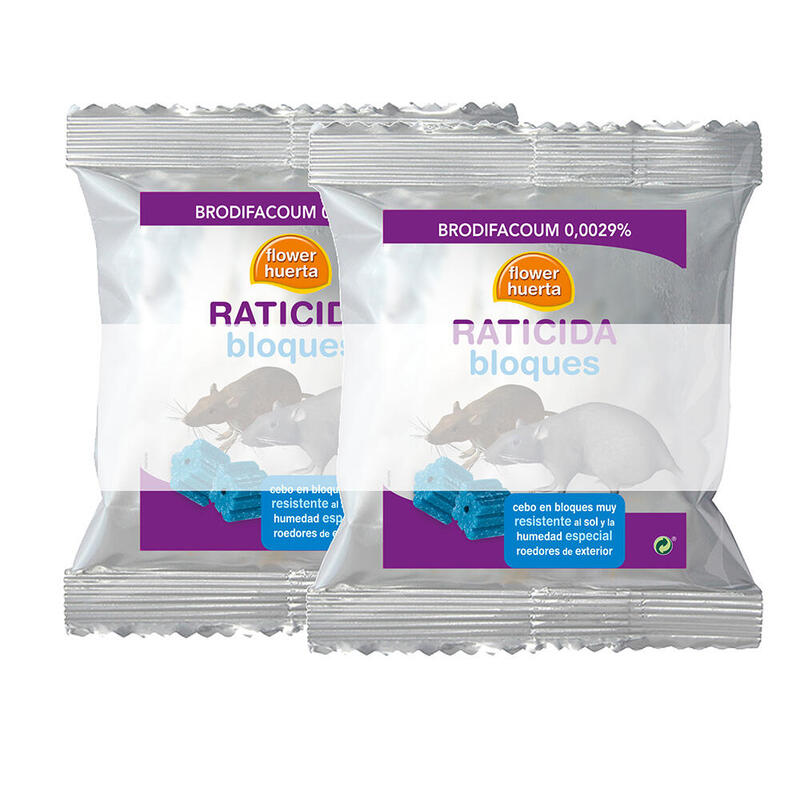 Raticida Bloques 2 X 250G