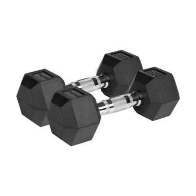 Rebel Active Mancuernas Hierro Fundido Recubiertas Rubber 2X8 Kg — image 1