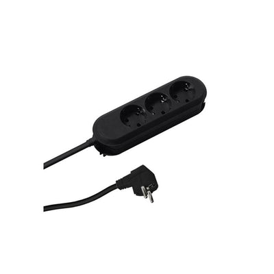 Bachmann Power Strip Plugs Smart 3VÍAS, Black 1,5M, Without Switch — image 1