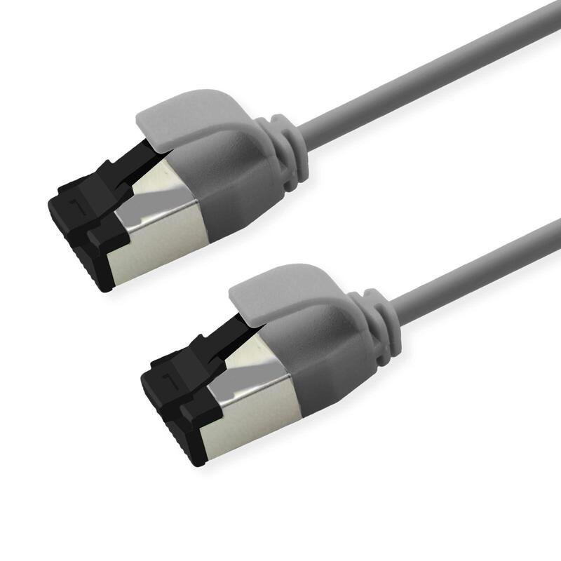 Roline S FTP Network Cable KAT.8.1, Slim, PoE, Grey 5M