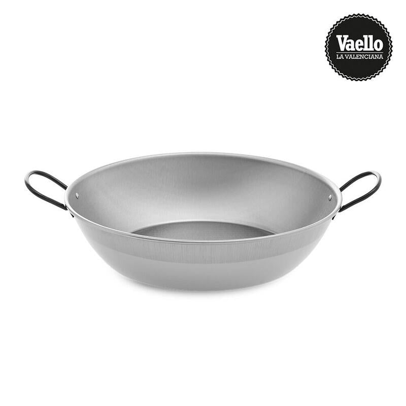 Vaello Frying Pan Honda Pulida With Asas Ø38CM.