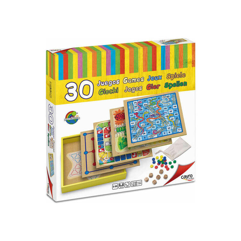 Set 30 Juegos Escritorio Madera