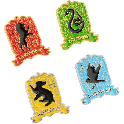 Set 4 Pins Hogwarts Harry Potter — image 1