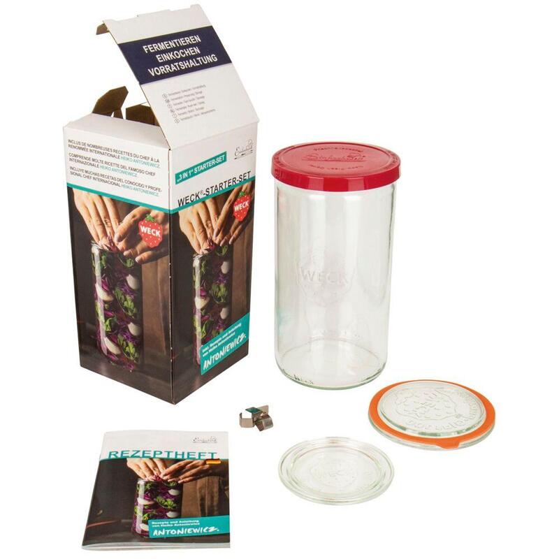Weck Set Of Inicio Fermentación 1590ML
