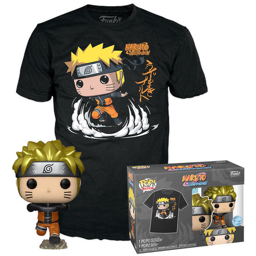 Set Figure Pop & Tee Naruto Shippuden Exclusive Size S — image 1
