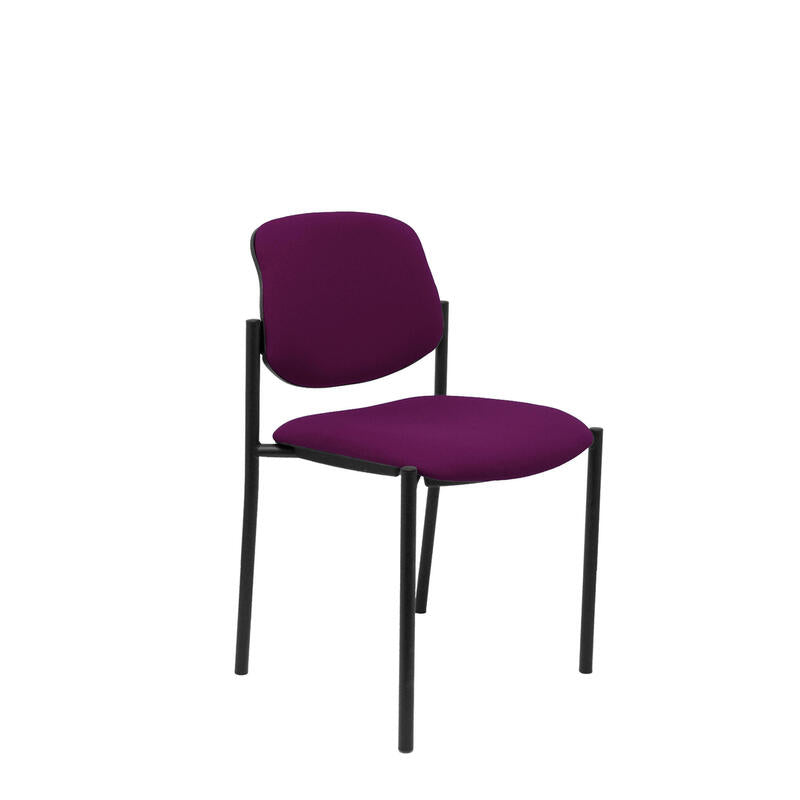 Chair Fixed Villalgordo Bali Purple Chasis Black