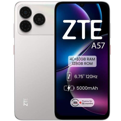 Zte Smartphone A57 4GB 128GB 6.75' Silver — image 1