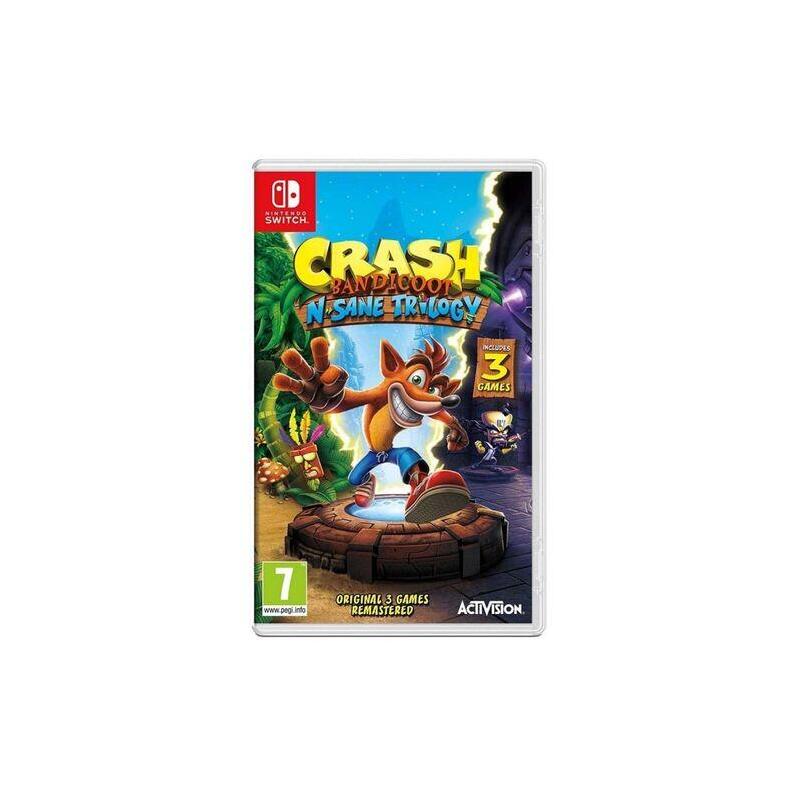 Switch Crash Bandicoot N.sane Trilogy