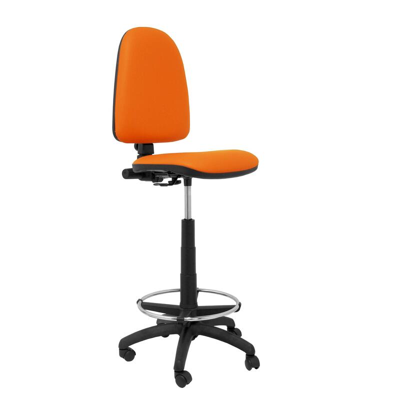 Taburete Ayna Similpiel Orange