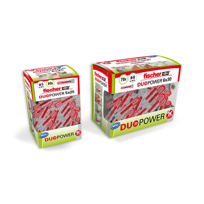 Fischer Taco Duopower Ø8X40MM Diy 50 Unid. 536387 — image 1