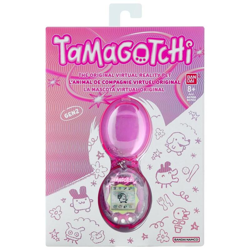 Tamagotchi Genuine With Case - Pink