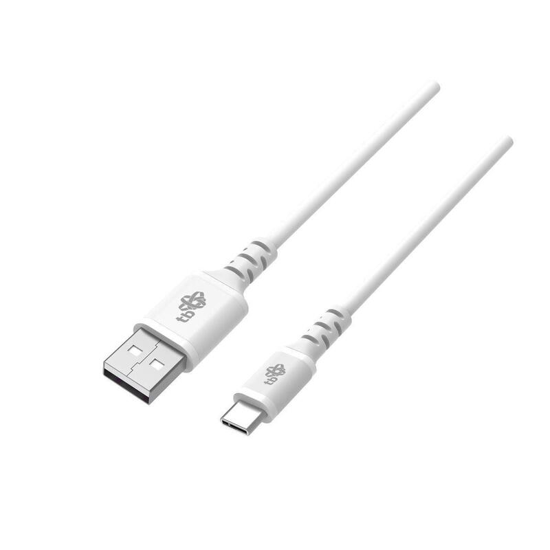 TB ! USB Cable -usb C 2M Silicone White