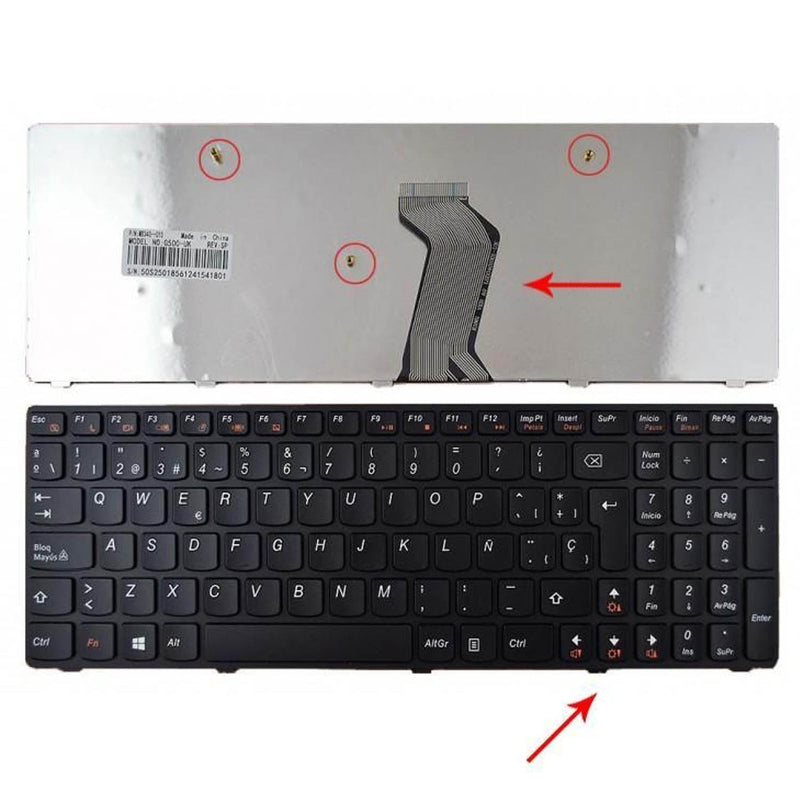 Keyboard Laptop Lenovo G400 G500 G505 G510 G700 G710 25211053