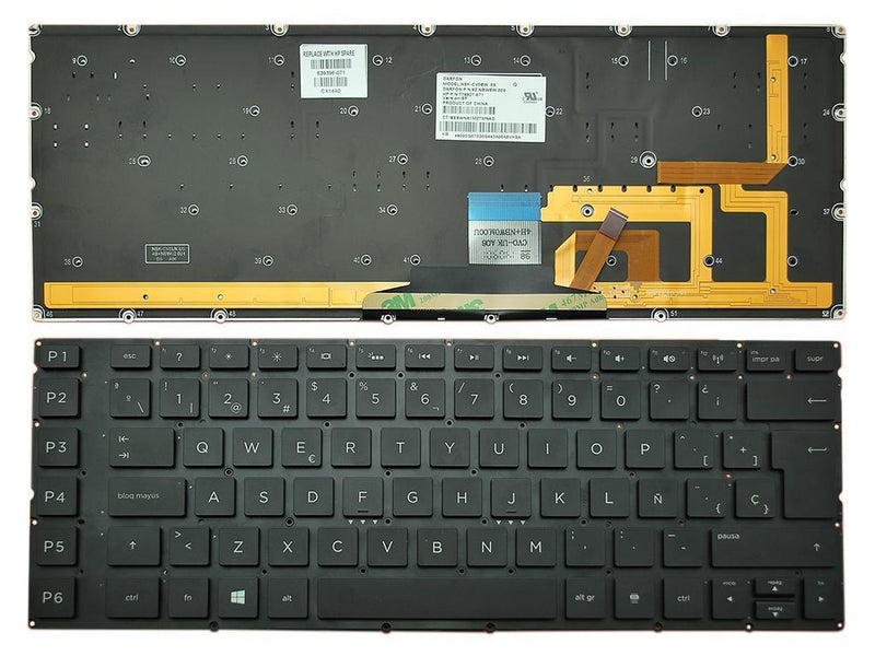 Keyboard Laptop HP Omen 15-5000 15-5001 15-5001LA