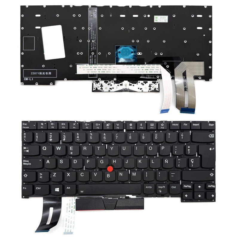 Keyboard Retroiluminado Laptop Lenovo Thinkpad T490S PK131BR1B10