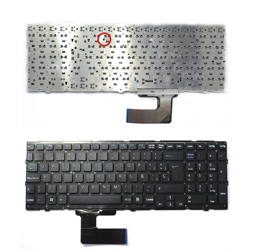 Keyboard Laptop Sony Vaio VPC-EH3E0E VPC-EH3Q1E VPC-EH3J1E VPC-EH3C0E Black — image 1