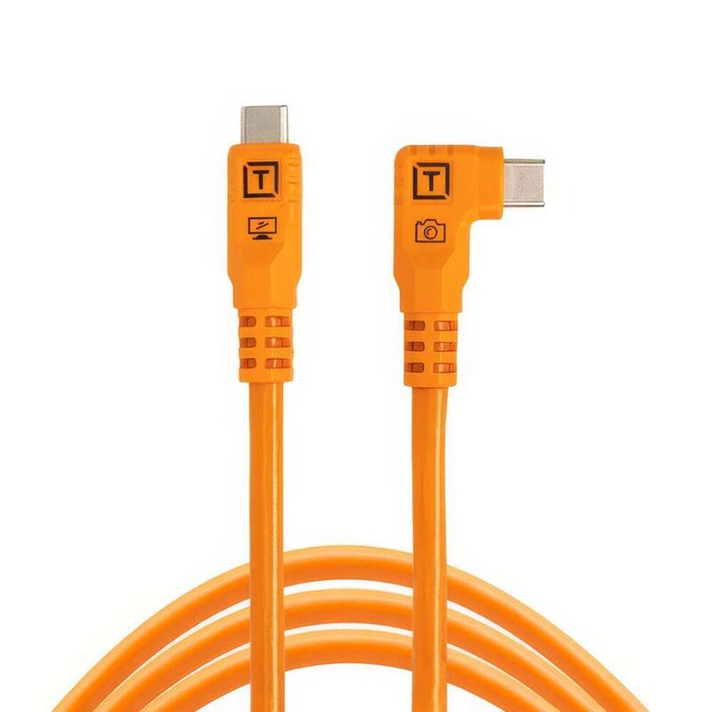 Tether Tools Tetherpro USB-C Optima 10G Rechts Orange 3M Neu