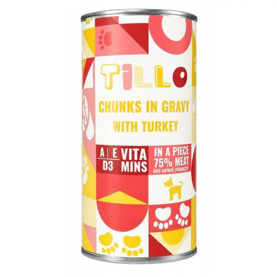 Tillo Trozos Salsa Z Indykiem Comida Húmeda Perros 1250G — image 1