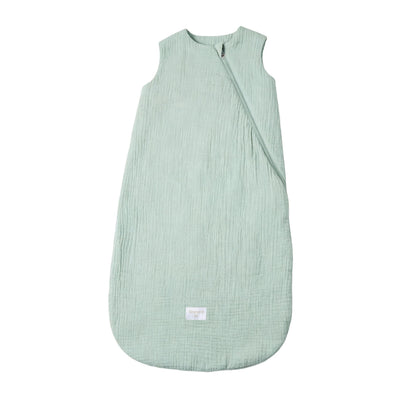 SLEEVU Cotton Baby Sleeping Bag – 1 TOG, 80 cm, Mint