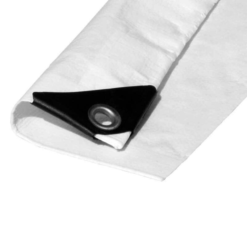 Awning Polietileno Dual Cara Colour White Densidad 90G / M², 5 X 8M