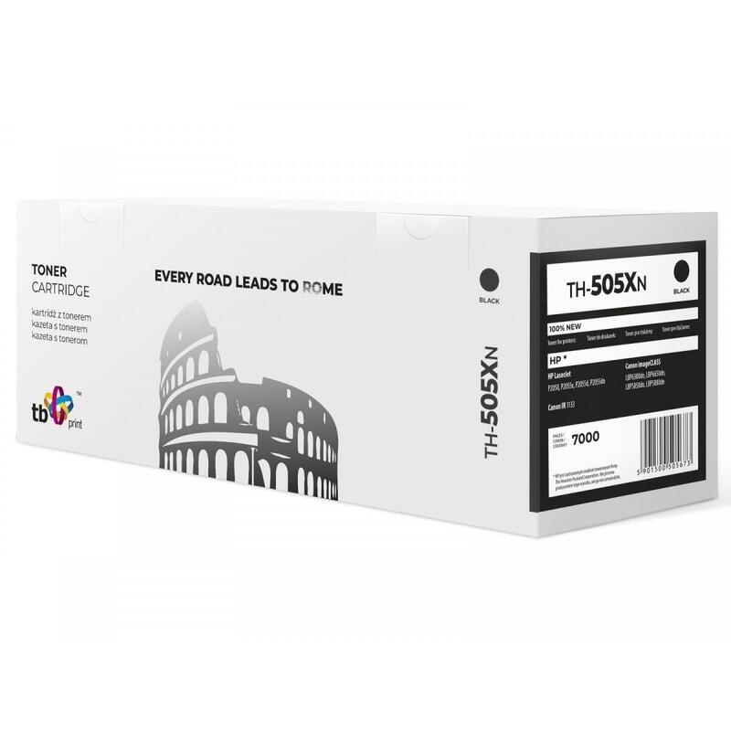 Toner HP CE505X TH-505XN Bk 100 New