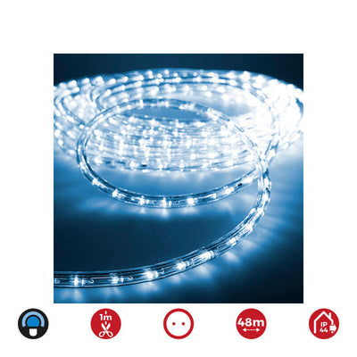 Tubo Flexiled 2 Vias Fixed 48M. 30 Leds/M Blue — image 1