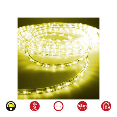 Tubo Flexiled 2 Vias Fixed 48M. 30LEDS/M Yellow — image 1