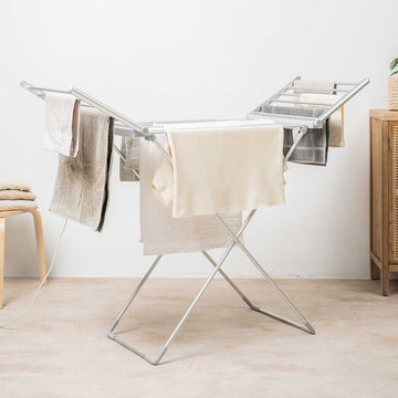 Foldable Electric Clothes Dryer with Wings, Touch Screen, Timer, and Temperature Control Warmmat InnovaGoods 230 W 20 Bars