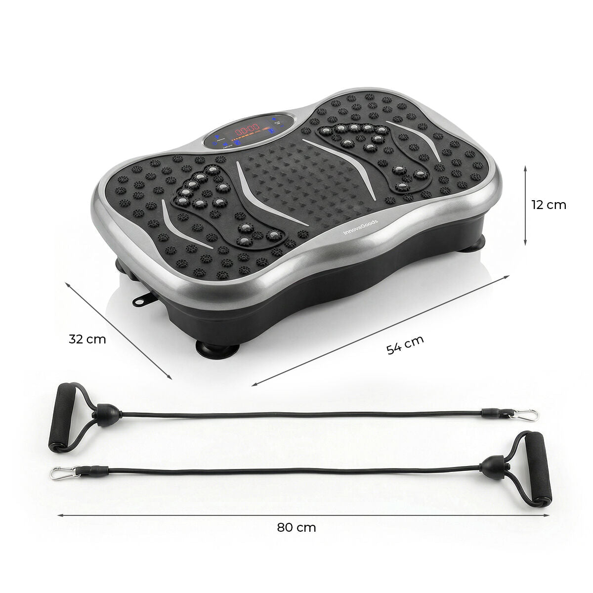 Vibration Platform with Speaker, Resistance Bands and Remote Control Vivflow InnovaGoods