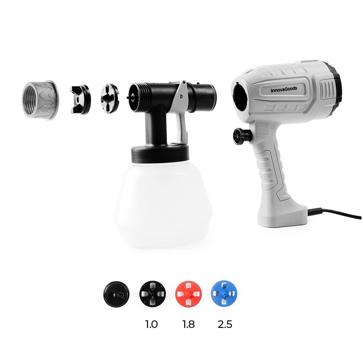 Electric Paint Sprayer Gun Spraint InnovaGoods 1 L 500 W