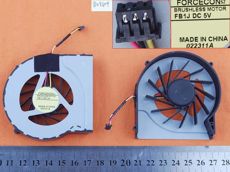 CPU Cooler Laptop HP DV7-4000 DV6-4000 DV6-3000 Hasee A560P K580P K580S DFB552005M30T F9V8