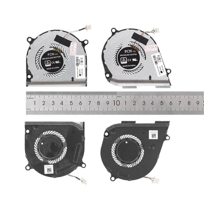 Fans CPU + GPU Laptop HP Envy X360 15-DS 15-DR — image 1