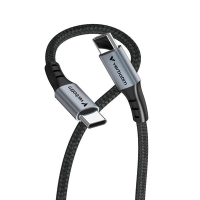 Verbatim 31845 USB Cable USB 2.0 1,2M USB C Black — image 1