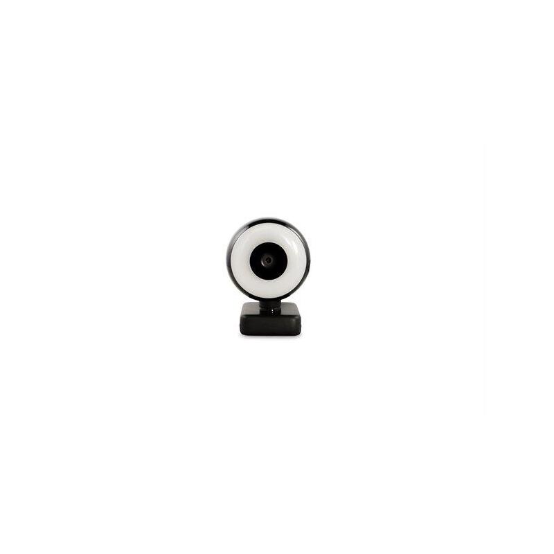 Wemiss CM-A2 Stream Series With Ring Light Full HD Webcam With 1/3-CMOS Sensor Black