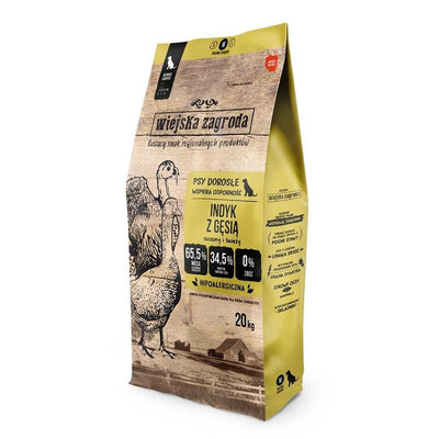 Wiejska Zagroda Turkey With Goose M - Alimento Seco Perros - 20KG — image 1