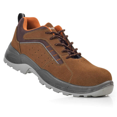 Anibal Zapatos Security Lusitania Microfibra Serraje Brown S1P Metalfree Src Size 36 — image 1